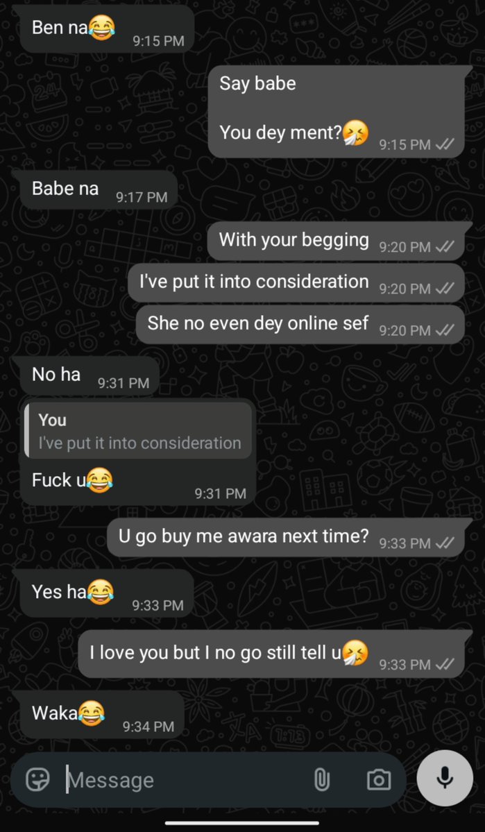ZeroContext_X's tweet photo. I go post qoute wey go make u leave your heaven baby con run go meet my heaven baby 😂 https://t.co/dIeQUWDZHA