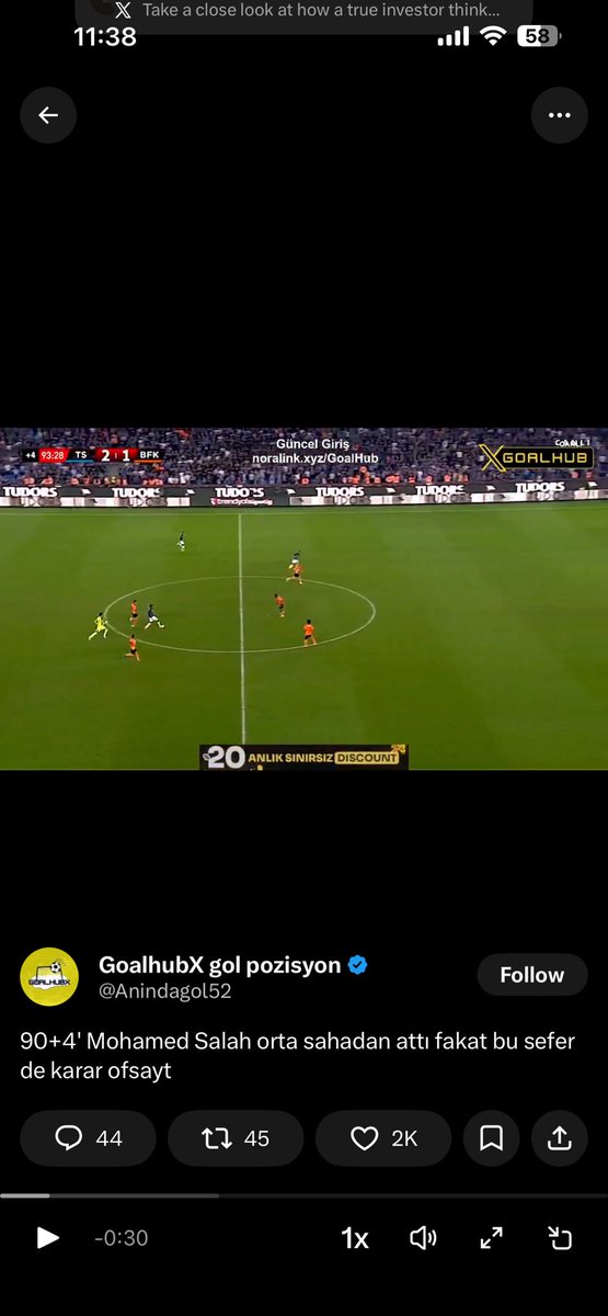 PharaohOfx's tweet photo. @PolymarketSport draw lines and make the fair decision in that offside 
@grok https://t.co/61P1AqpbT1