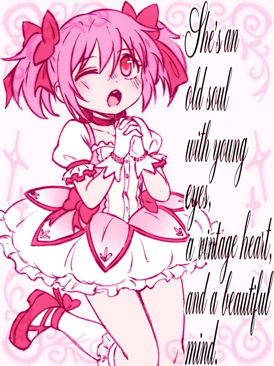 4lden_dev1's tweet photo. 𝑀𝑎𝑑𝑜𝑘𝑎 𝑀𝑎𝑔𝑖𝑐𝑎 ♡
#fanartㅤㅤㅤㅤ 
#madoka 
#art https://t.co/Xzj2N07PFx