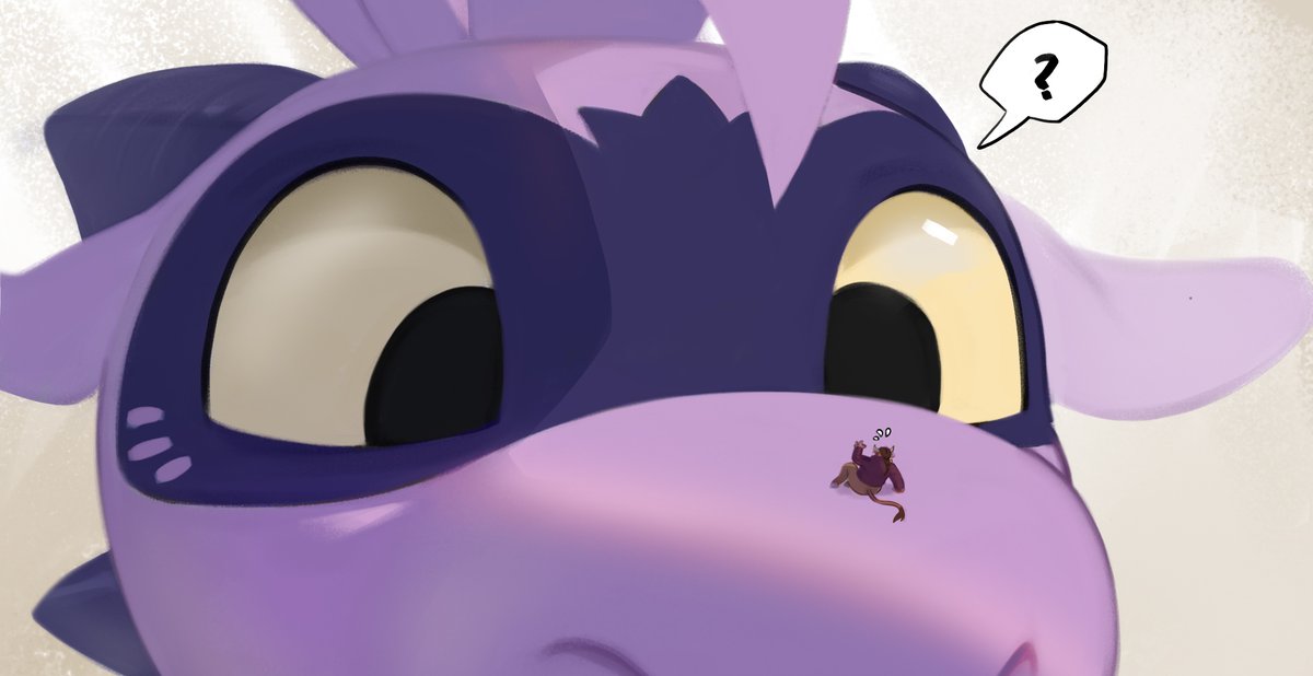 RMikkyart's tweet photo. Oh hi there lil fella! https://t.co/HaHEGwC7H9