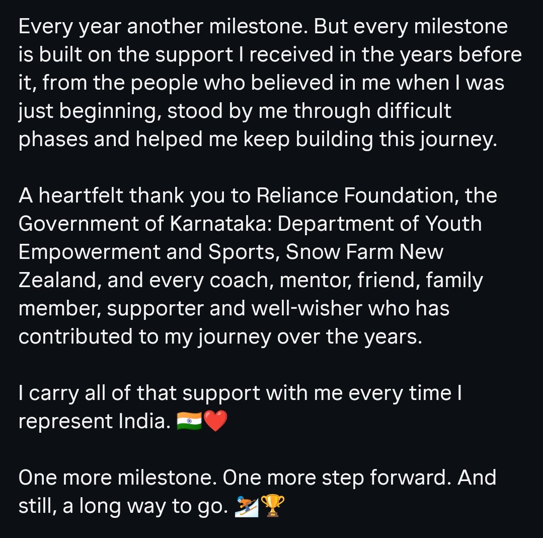 thekkadaskier's tweet photo. 🇮🇳 Another milestone in the journey.

On 22 August 2026, I finished 2nd in the Women’s 30s category in the 21 km Merino Muster at Snow Farm, New Zealand. ⛷️❄️

#BhavaniThekkada #MerinoMuster #Worldloppet #CrossCountrySkiing #IndianSkiing https://t.co/O4He3e3rCx