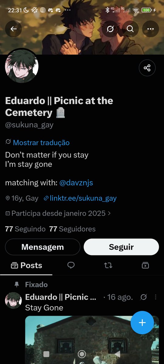 antispassando's tweet photo. 1-Acusar os outros de pedofilia enquanto usa foto de JJK é uma piada (MeiMei é uma pedófila que não sofre consequência nenhuma na obra)
2- Você nem sequer deveria estar no Twitter já que você tem 16 anos https://t.co/4XcaCrAoos