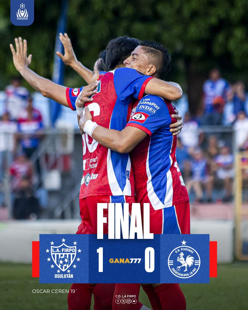 cdlafirpo_sv's tweet photo. ⏱️90+6' | ¡𝐎𝐓𝐑𝐎𝐒 3️⃣ 𝐏𝐔𝐍𝐓𝐎𝐒 𝐈𝐌𝐏𝐎𝐑𝐓𝐀𝐍𝐓𝐄𝐒 𝐒𝐄 𝐐𝐔𝐄𝐃𝐀𝐍 𝐄𝐍 𝐂𝐀𝐒𝐀!❤️🤍💙

#Jornada6 #Apertura2026 https://t.co/pe78UnfCHn