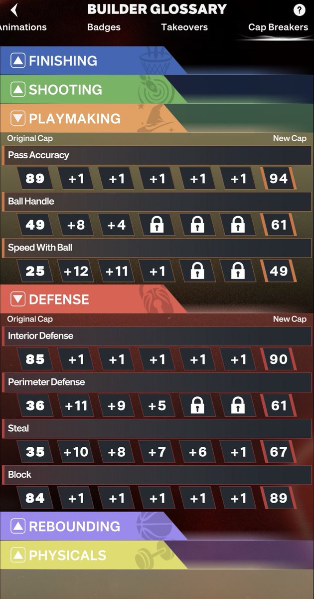 Benz0_Tweet's tweet photo. 99 STANDING DUNK PnR/PnP Center Template #nba2k27

Caps in Any Order : 

+5 Standing Dunk to 99 
+10 Rebounding to double 99s
+3 steal to 60 
+5 Str to 95
+5 Vert to 75 https://t.co/vLzbKVSDXt