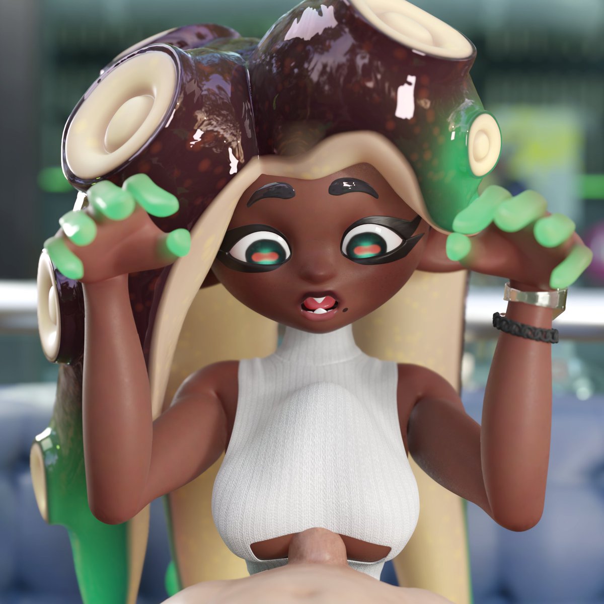 K000ht's tweet photo. Some more older Splatoon renders, this time some Marina!
(model by Wo262)
#rule34 #nsfw https://t.co/v0TFCugaku