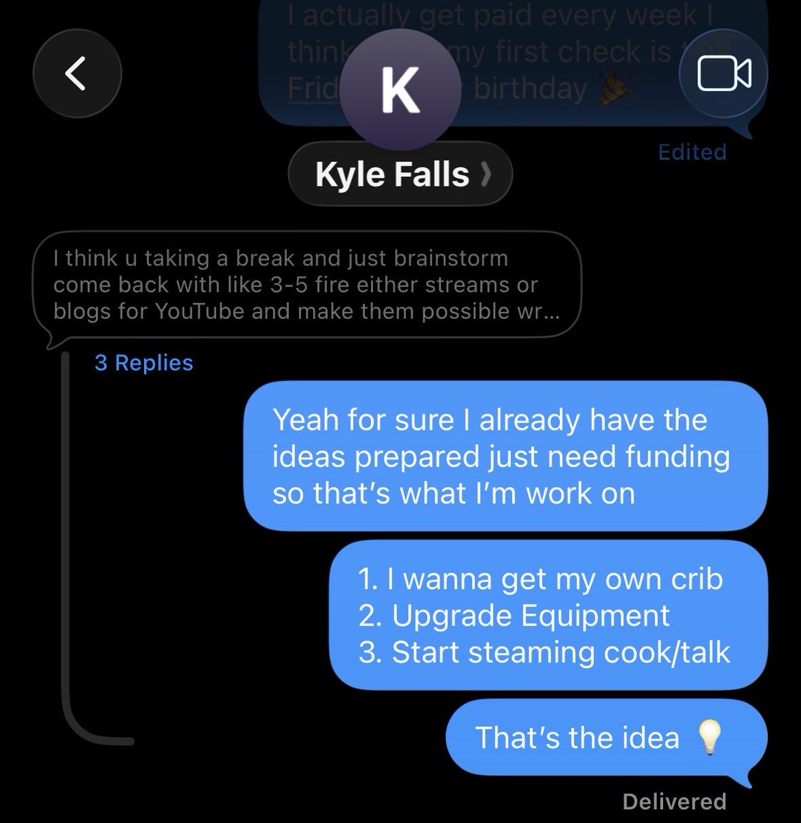 LeoEDITCLIPZ's tweet photo. W friend thanks bro @Twitch and @streamlabs that’s the plan @TakeoffKyle_ thanks for the advice this job is gonna be good #twitch #streamlab #jobs https://t.co/7Ui933BQNi