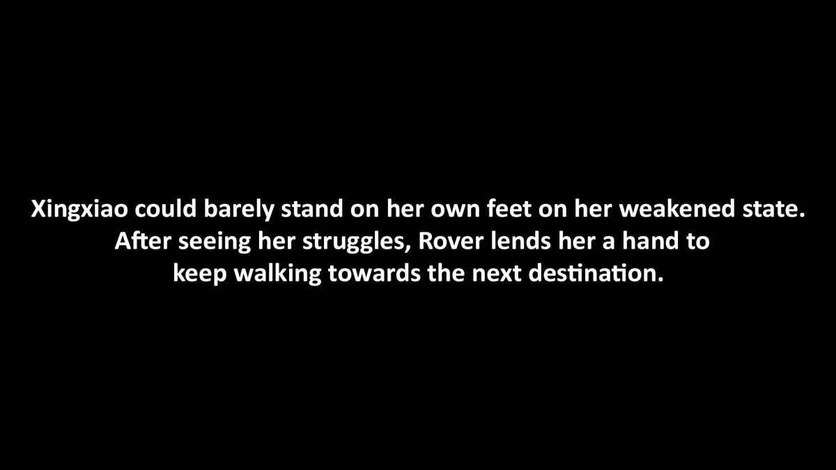 WarrickHash's tweet photo. @Xaxayfvde @namelsstraveler Now imagine if the scene was black and white text or maybe If Abby  keep yelling "hey rover qingxiao is close to overclocking maybe we should help her!". 

This whole drama wouldn't happen https://t.co/x44oq3lFE3