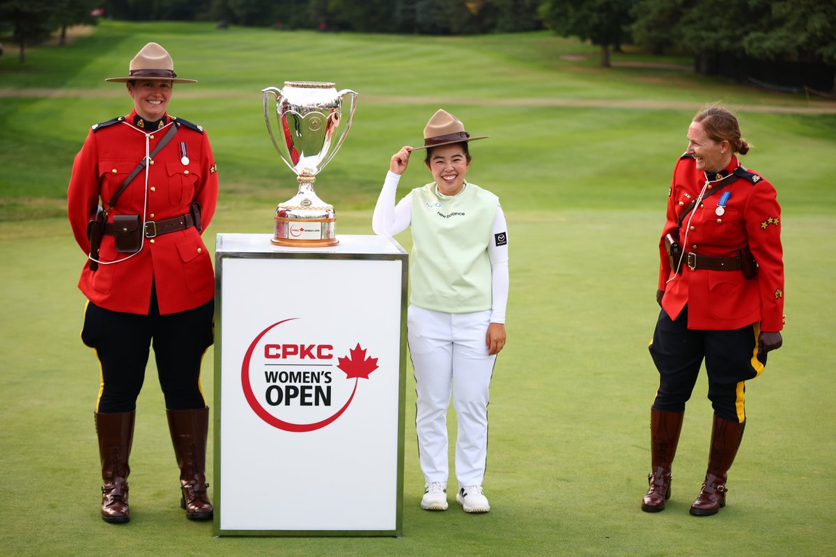 LPGA's tweet photo. #CheersToTheChamp 👏 Miyu Yamashita wins for the second time in 2026 and firmly cements her spot in the 2027/28 @HiltonGrandVac Tournament of Champions! https://t.co/5t5ivOGUko