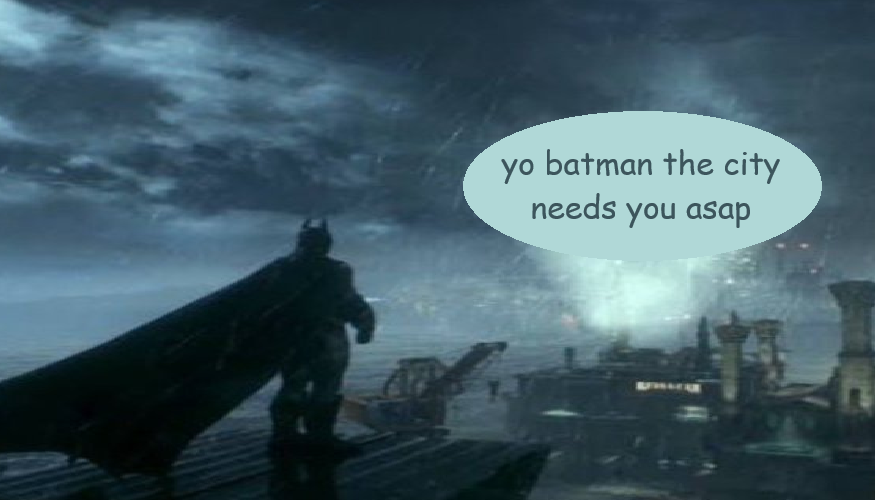 TheUnbowedBat's tweet photo. It's that time of the night. https://t.co/iMY2dwgOYw