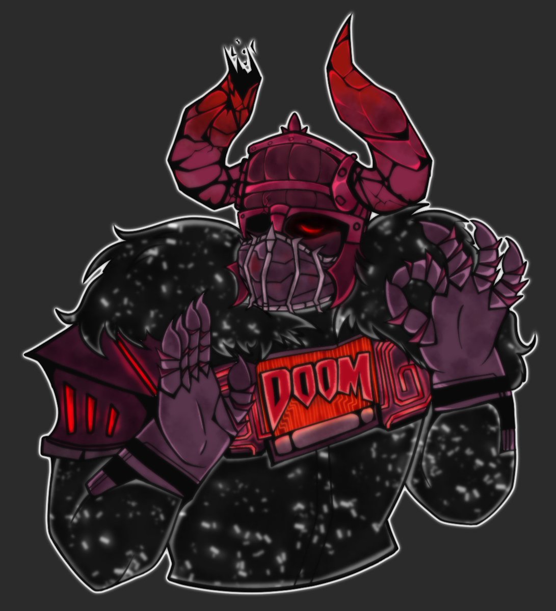Cinnamon_silly's tweet photo. "Peak 👌✨" aaahh Doombringer  
#Forsaken #Forsakenroblox #Doombringer https://t.co/snvyU1lWv8