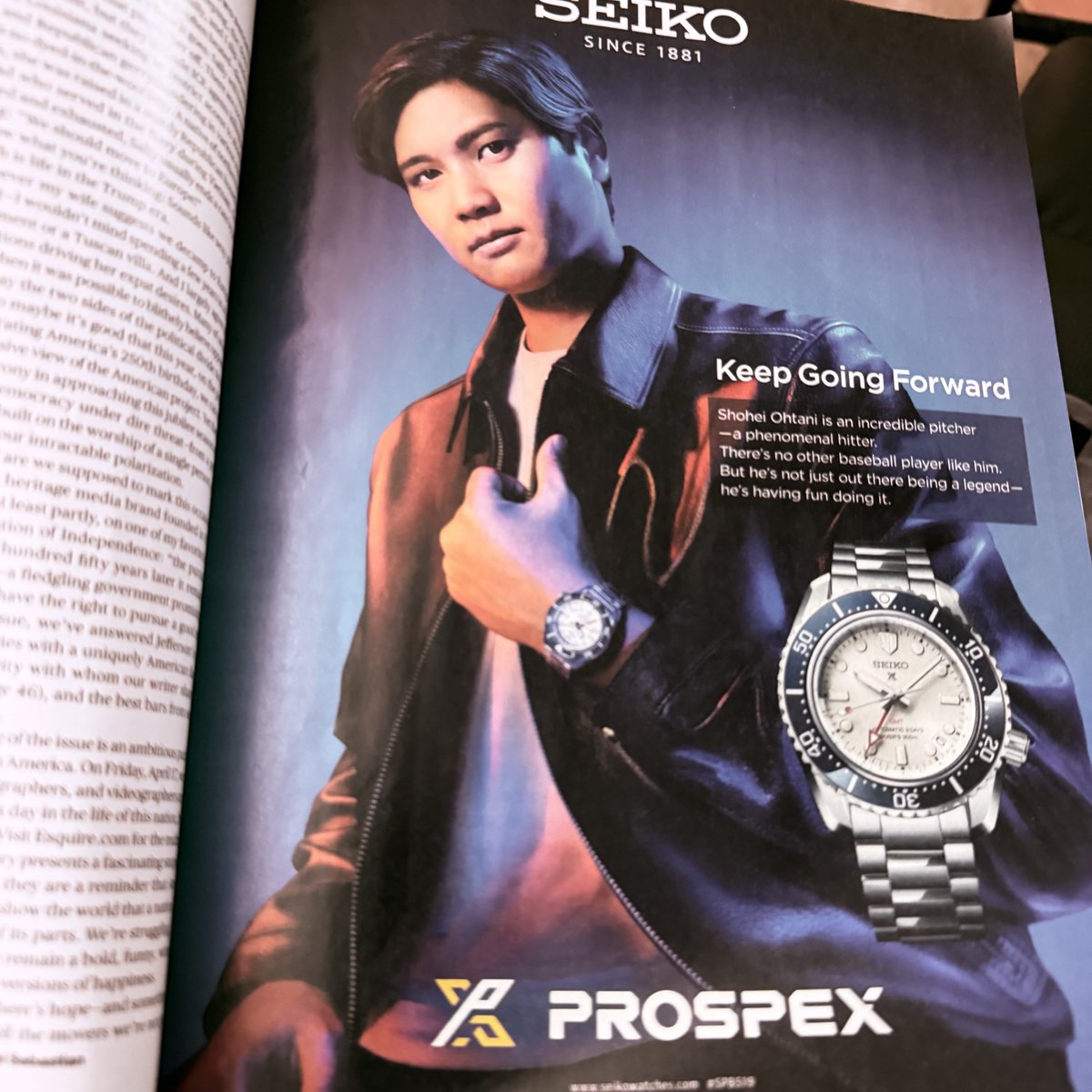 2bBigE's tweet photo. #Esquire Magazine #Dodgers #Ohtani https://t.co/VpkTXR0GIj