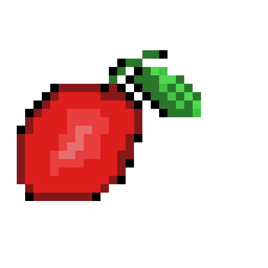 kidamiku's tweet photo. This is supposed to be cherry, but its looks like peach or plum 
#pixelartㅤㅤㅤ https://t.co/UoLrRvsr3D