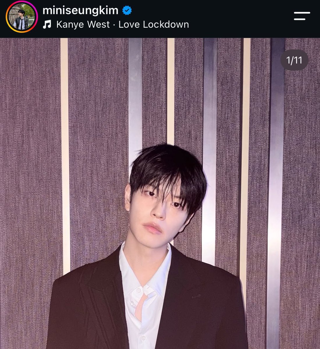 jaeonistte's tweet photo. So stray kids seungmin openly supporting kanye west on his instagram where are kpop stans moral police? https://t.co/iCVdjFqZdt