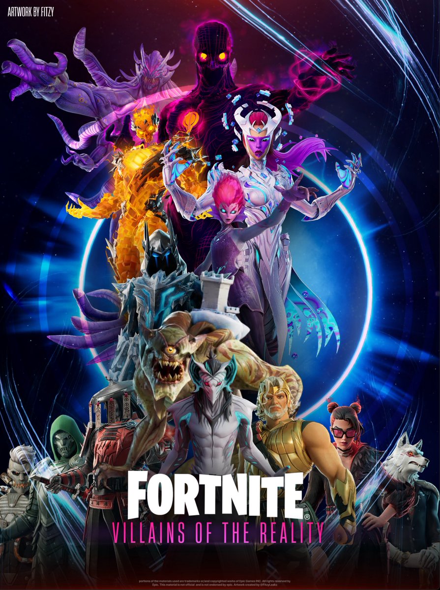 Fitzyy's tweet photo. FORTNITE VILLAINS🔥 https://t.co/yRXRe57aay