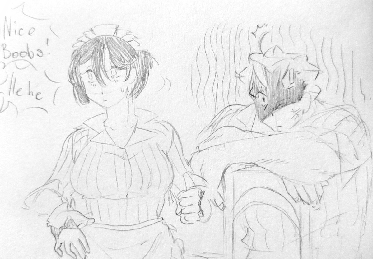 Uliyna201's tweet photo. The reference is in super low quality, I’m sorry #undeadunluck https://t.co/eoO2zpJlFM