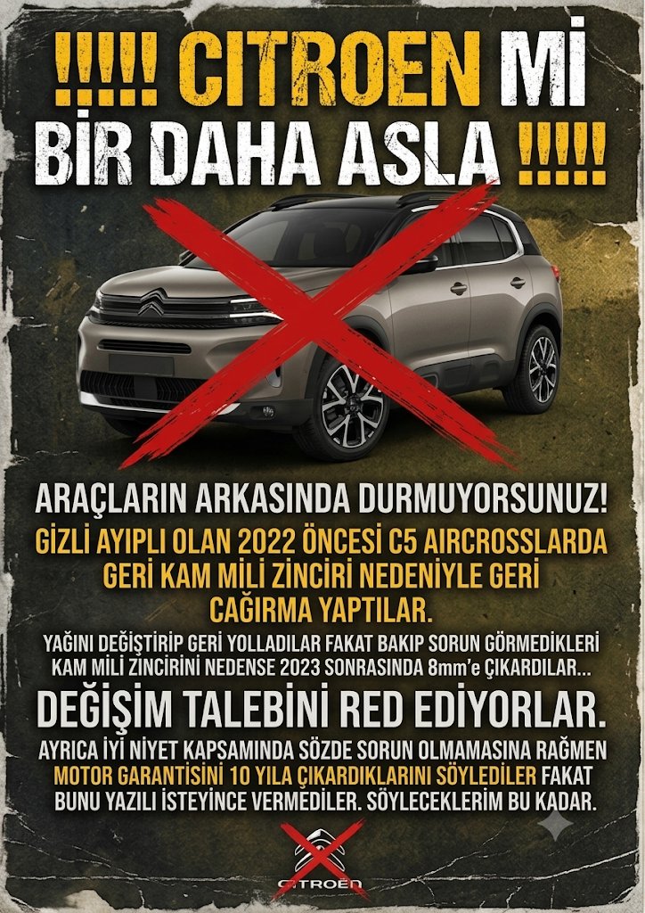 SerkanBati's tweet photo. @CitroenTurkiye https://t.co/ypMehSDWqD