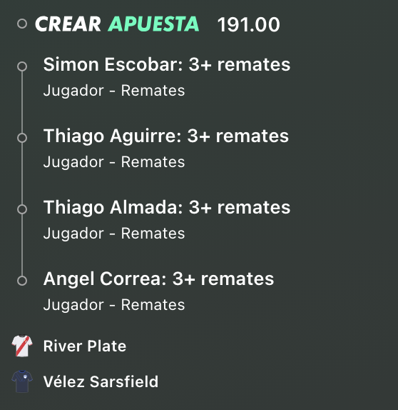 licha_365's tweet photo. Dos equipos que vienen rematando muy pero muy poco, pero Vélez metio 2 pibes arriba con cuotas muy altas.

Vale la pena tirar algunos tiritos (con muy poco)

Yo hice varias mas esperando el milagro....

Lo normal es que no salga nada. https://t.co/G1AV8yS51q