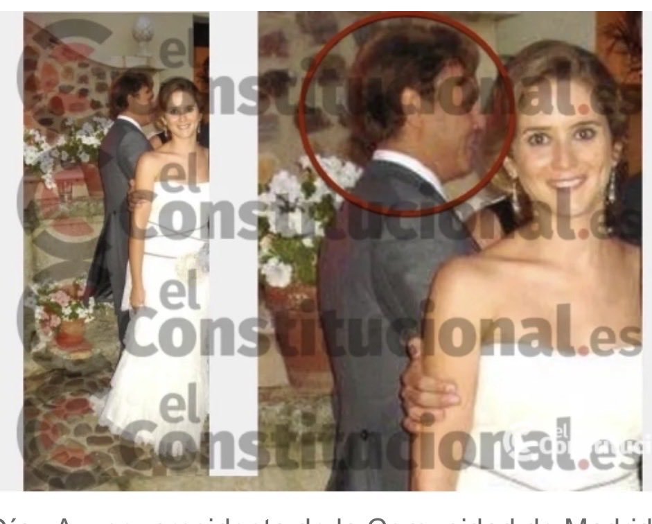JoseMGarrido's tweet photo. Ayuso tiene un problema legal en Villanueva de la Cañada (con su cuñada), en la Complutense (con su expediente 54174), en Móstoles (con su excuñada), con su hermano (Sismédica y Ayuso Lahoz SL), con sus exnovios y exmarido (siempre el mismo patrón), pero sobre todo lo tiene con Génova 13. Allí lo saben todo.