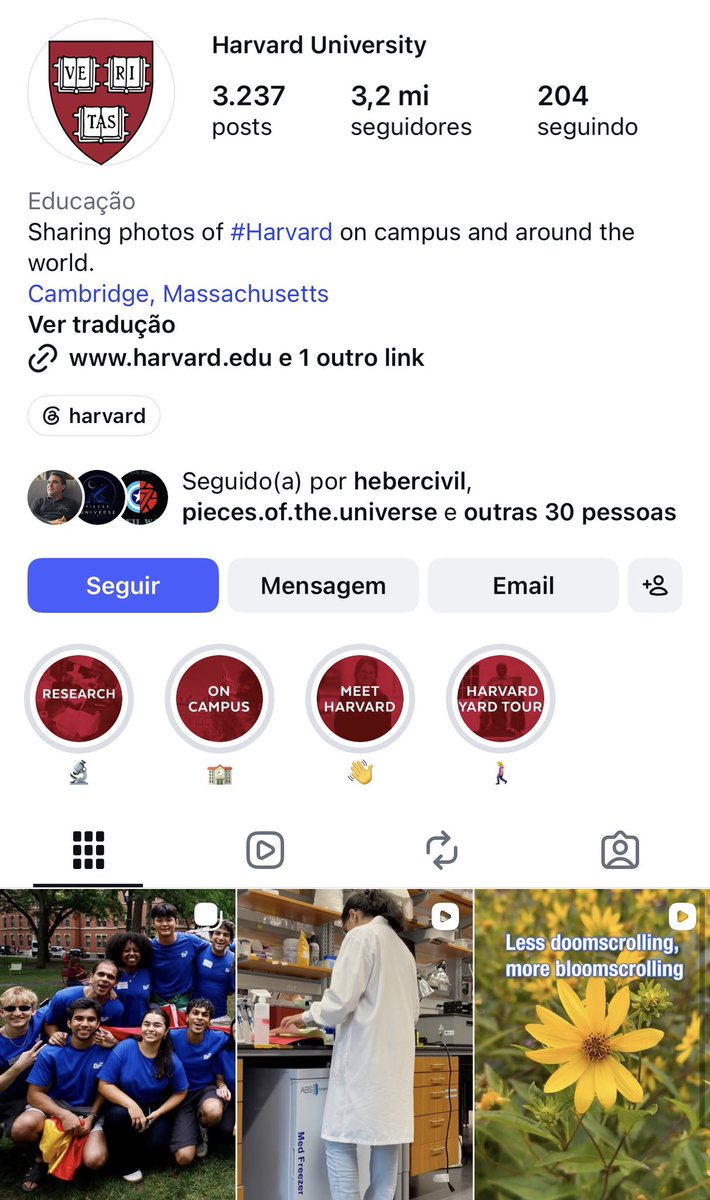 jameswebb_nasa's tweet photo. Milhares de brasileiros estão “invadindo” os comentários das páginas da Ionis e de Harvard no Instagram para pedir ajuda ao Lito (@avioesemusicas).

📌@ionis_pharma — Ionis Pharmaceuticals — ensaio ION717
📌@broadinstitute — ensaio PRiSM (NCT07444580)
📌@harvard
📌@mayoclinic https://t.co/oMSCMabu7f