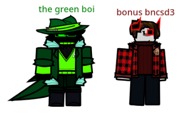 ZavierToon's tweet photo. y'know what? ima just post this art of someone's oc's i made for em', jesus fuck #robloxart #forsaken #homicidalporkchops https://t.co/eO5lrssp8S