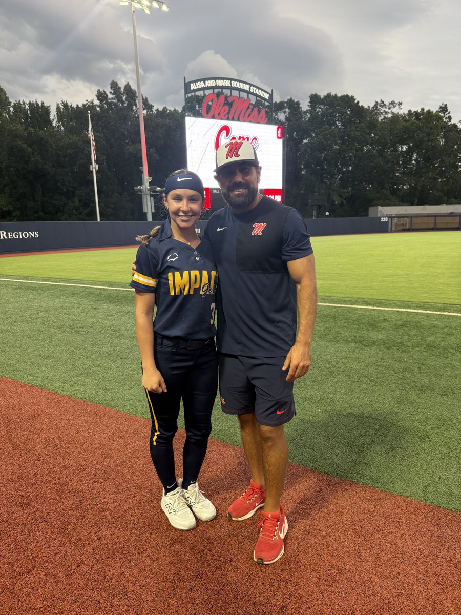 EmiryJeane's tweet photo. Thank you @OleMissSoftball for a great camp! Enjoyed the fundamental work, learning about the program, and touring the facilities. 
@ImpactGoldOrg @Jazz16u @jazzvesely 
@Jamie_Trachsel @CoachBBuchanan @CoachMorganK @brookevestal https://t.co/60PD9NtXyz