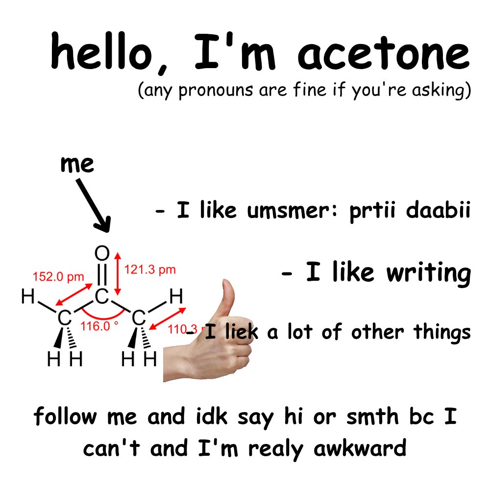 acetone_addict's tweet photo. hello I am @acetone_addict and I am a twitter user

(idk how to make strawpage and stuff) https://t.co/PyyW5uOCbj