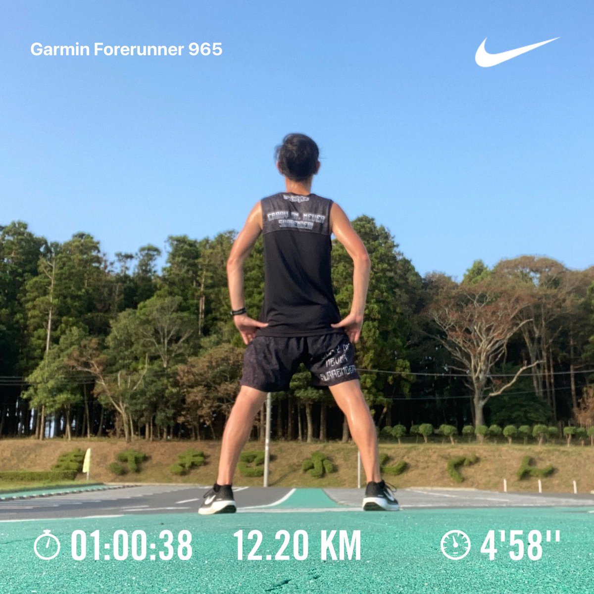 cldhpr104ishii's tweet photo. 8月ラン24本目
朝ラン12km
涼しいと思って走り出したのにやっぱり暑い〜😇
#幡ヶ谷再生大学陸上部
#幡ヶ谷再生大学陸上部茨城
#mobstyles https://t.co/fLpfWFs2M2
