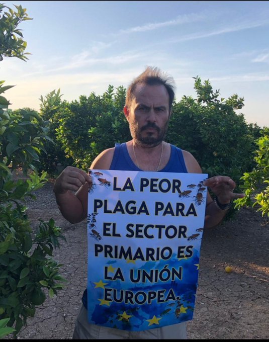 dejanirasilveir's tweet photo. LA DESTRUCCIÓN DE LA AGRICULTURA ⚠️
Los Agricultores están siendo liquidados por la UE, mientras que el mercado se ve inundado de importaciones baratas y sin ninguna regla.
No es libre mercado: es la destrucción planificada de la agricultura europea.

🔥🔥🔥🔥⚔️ https://t.co/Or942R0DVe