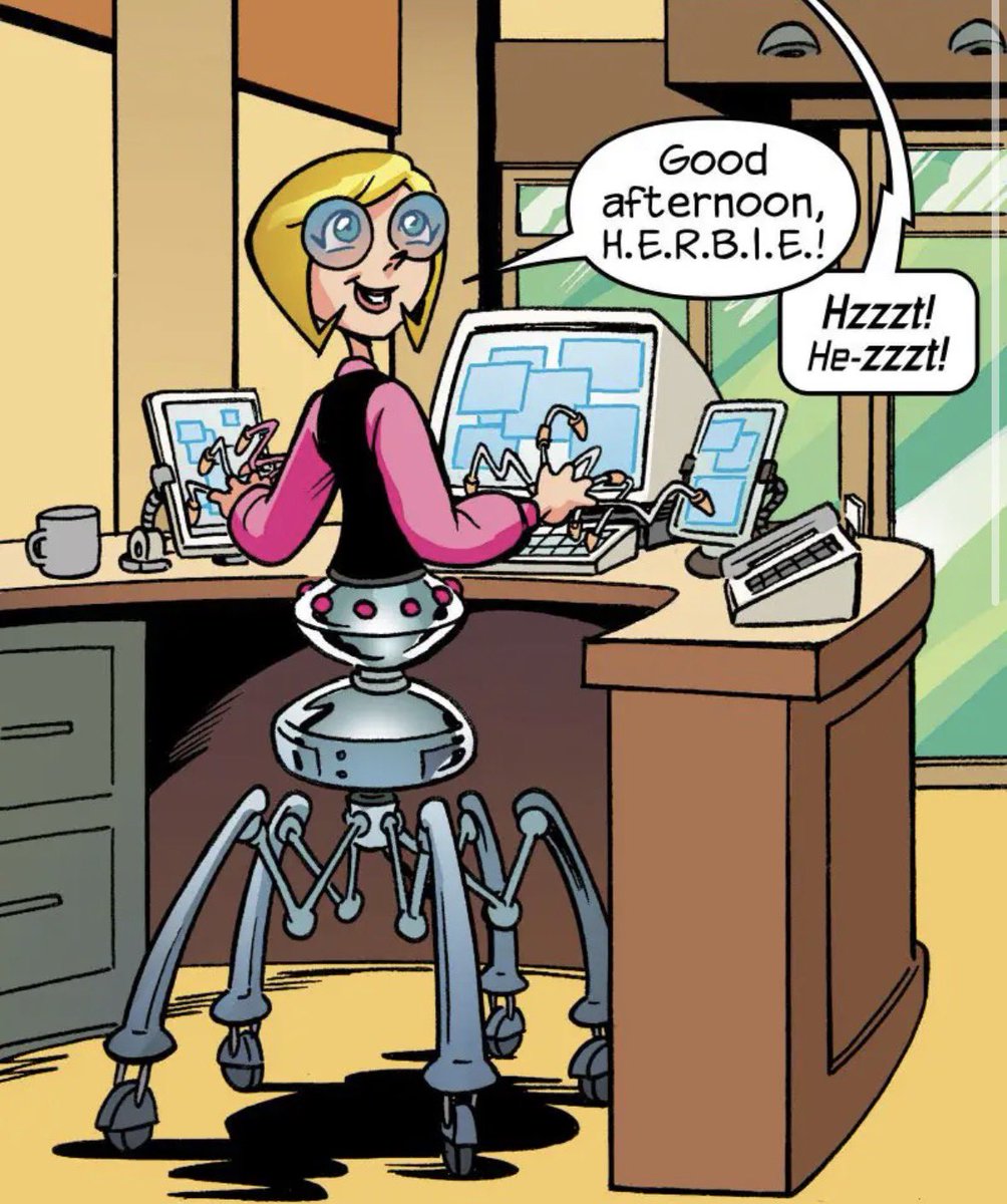 suedprophet's tweet photo. HERBIE has a little crush aww https://t.co/BJPFQr46Gj