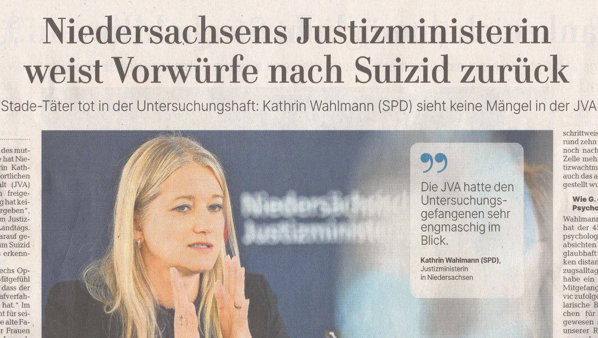 MichaelImmel60's tweet photo. Stefan Homburg zu Stade:

„Fatih Gazioğlu lebte illegal hier, erschoss vier Frauen und zwei Männer. Die Schwiegermutter von MdL Deniz Kurku (SPD) fuhr seinen 400 PS Fluchtwagen. Nach dem Suizid des Mörders schließt Justizministerin Kathrin Wahlmann (SPD) den Fall. Bitte keine Fragen!

Hintergrund: Gazioğlus Fluchthelferin Sylvia Scholz aka Tarchahani ist als Aktivistin einer Migranten-NGO offenbar unantastbar. Sie wurde nach ihrer Festnahme sofort freigelassen und ist seither nicht mehr aufgetaucht. Die SPD-Zeitung @HAZ schreibt kein Wort zu ihr.

Auch zur Insolvenz und Untreue im Fall der SPD-Politikerin Hülya Iri und ihrer Migranten-NGO hört man kaum noch etwas. Nirgends ist der Sumpf tiefer als in Niedersachsen, dem Land der Kandidatenausschlüsse.“

https://t.co/x3Lc6r0PDh