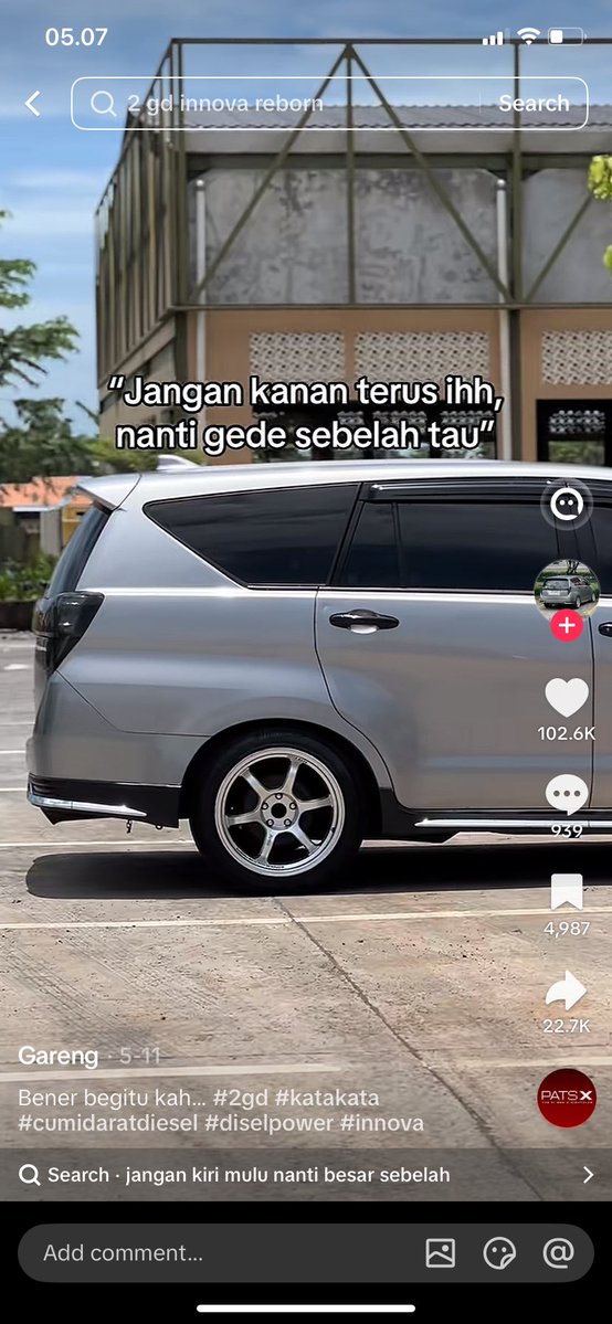 cikalAsb44's tweet photo. user diesel cumi darat tidur, besok bikin cinematic pake kata kata sexist lagi https://t.co/bEOmU8E2Rl