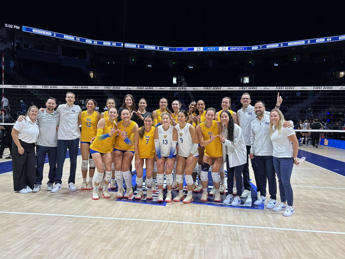 Pitt_VB's tweet photo. That’s a win! https://t.co/Sk5M9xzgX4