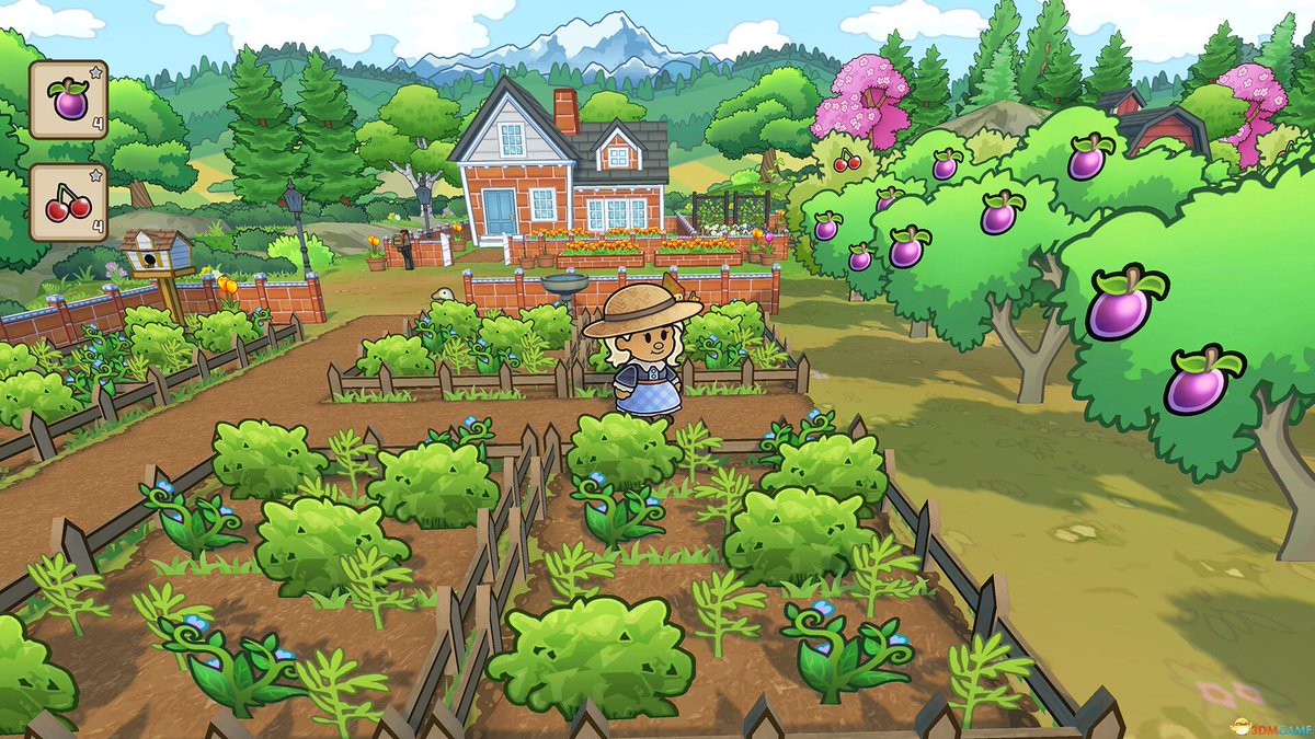 JeremyGremillet's tweet photo. Caught my in-game farmer harvesting sun-ripened berries in the new village plot today!  Small wins make the grind so worth it in this cozy farm sim. https://t.co/87hb5JlQDp