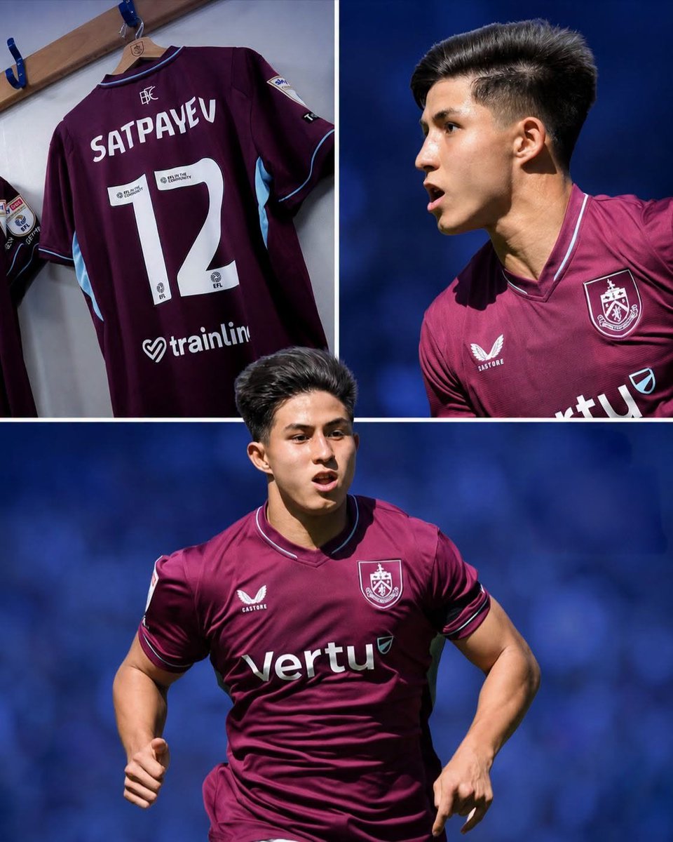 CFCplays's tweet photo. 🚨💣 Dastan Satpaev has made his Burnley debut. 

🔹 Came on in the 57th minute
🔹 Played 33 minutes
🔹 Burnley lost 3-1 to West Bromwich Albion

Great to see Satpaev get his first minutes in a Burnley shirt. Now, it’s about using him in the right way. He’s more suited to a second-striker role or as an inside forward, rather than being isolated out wide. 

With a wing-back providing the width, he can be much more effective.
