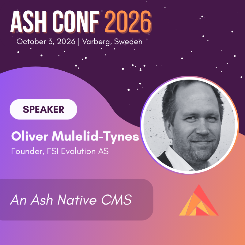 ZachSDaniel1's tweet photo. At #AshConf, @oliver_muty is going to share a very ambitious project that he has been working on π. I've only seen a few snippets of what he has going on but it seems pretty next level and I think many in the community will find this very exciting π
#AshConf is on October 3rd in Varberg, Sweden, the day after #Goatmire. Get your tickets here!
https://t.co/2pjNACVHab