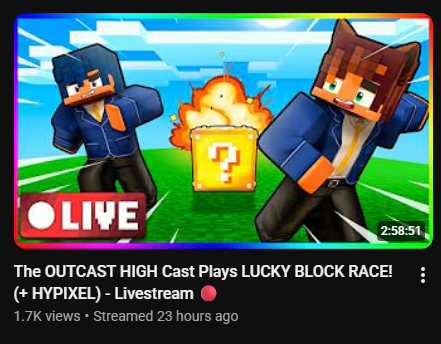 PopScorpio's tweet photo. Yesterday @_HeyItsScorpio_ streamed for 3 hours making it his longest stream ever

#Heyitsscorpio #Minecraft #Minecraftroleplay #OutcastHigh https://t.co/tvrDvNzxxc