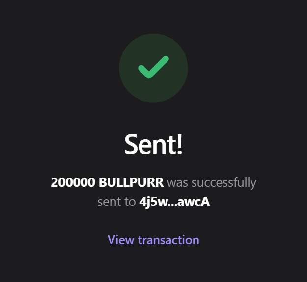 BULLPURR's tweet photo. Drop your $SOL address 

RT, follow + RT pinned post

Check your balance later 

First 2500 active engagers. https://t.co/XKkyGwJobF