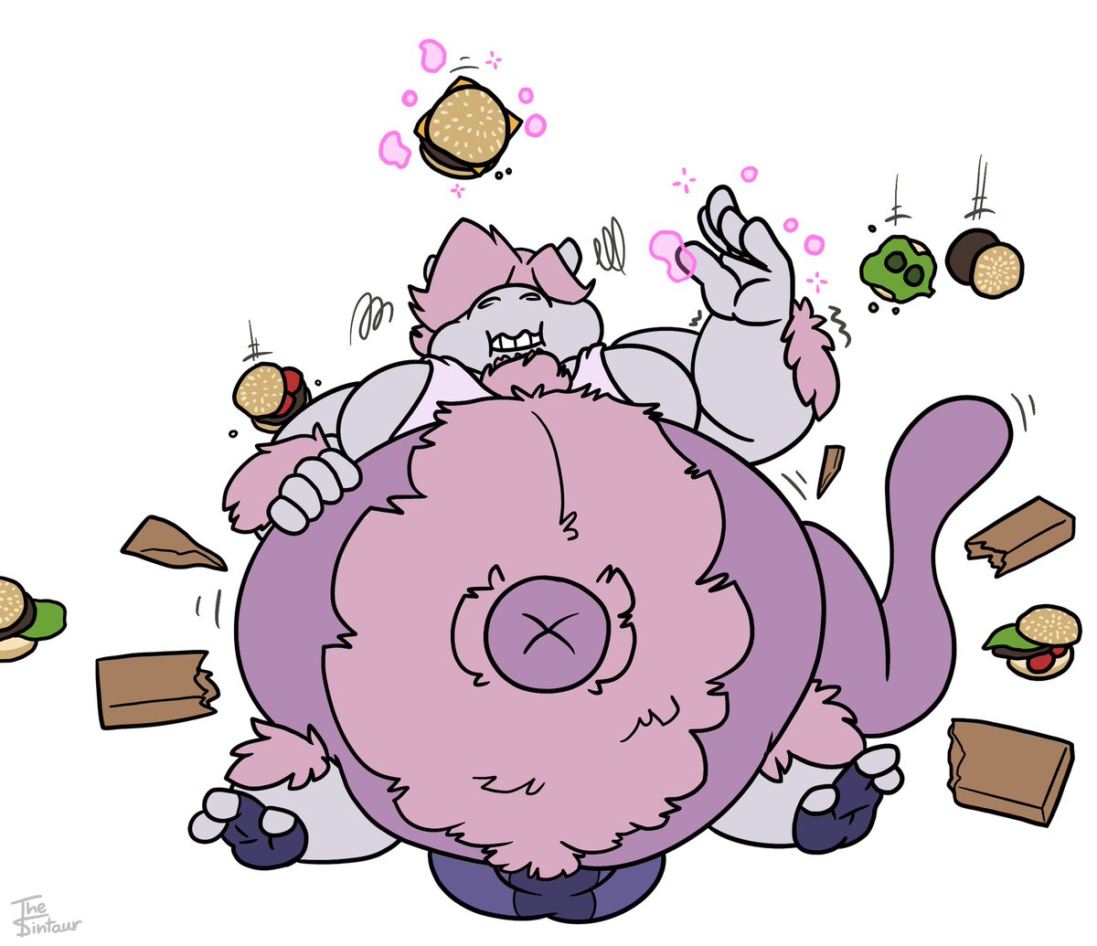 NekkysAD's tweet photo. And here's the overeater with an overly big package~ https://t.co/MPgADBbjd8