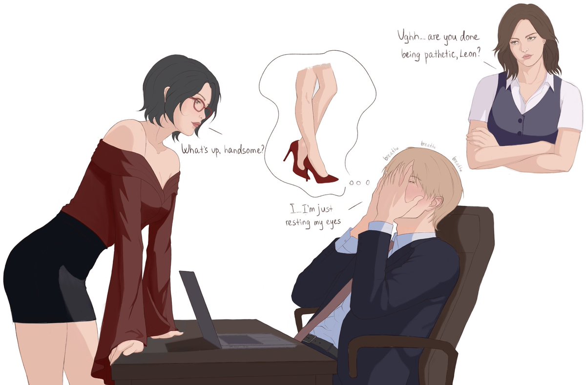 Lavanderer's tweet photo. Helena just wanna take Ada out for lunch
#aeon #ResidentEvilㅤ https://t.co/gMm2fgjI2z
