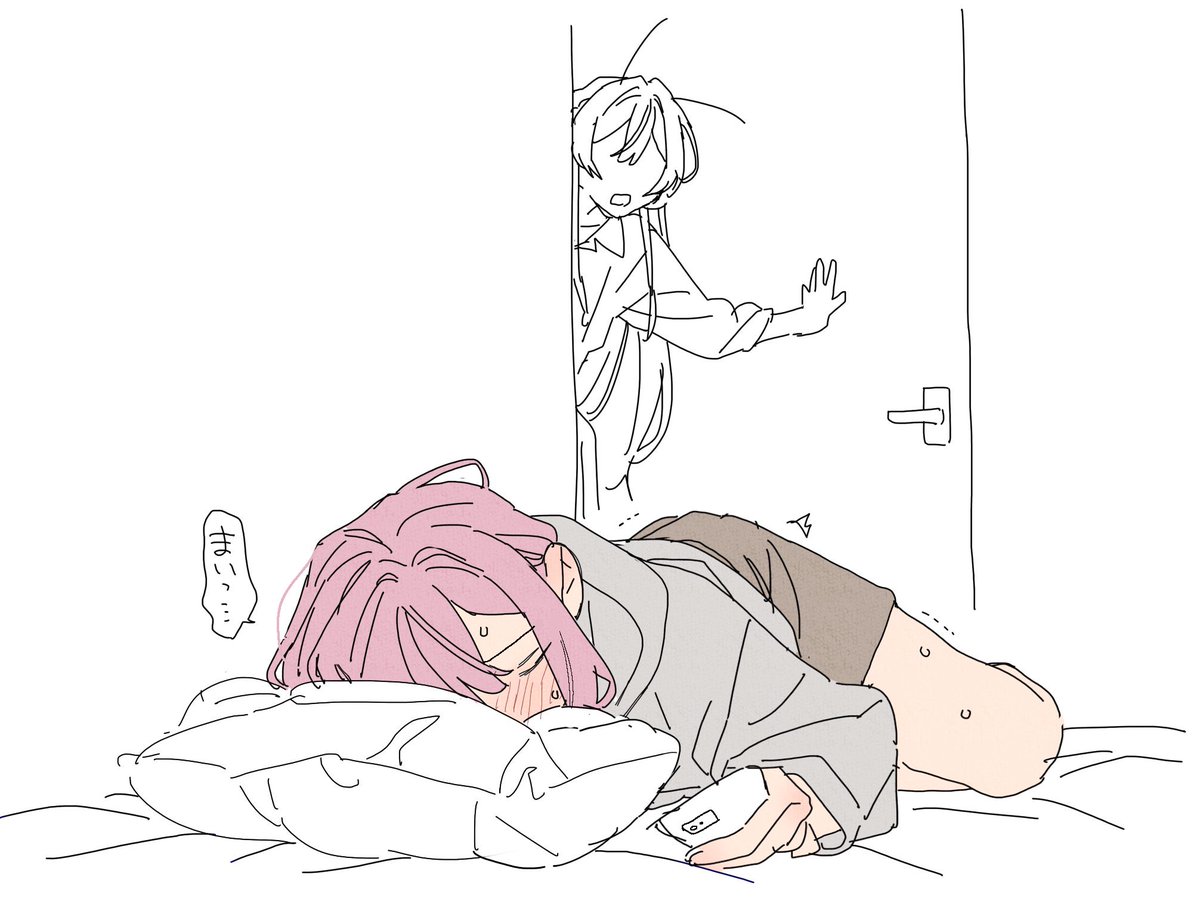 ihasa39's tweet photo. これはバレ絵 https://t.co/7Jxfsy1gsv
