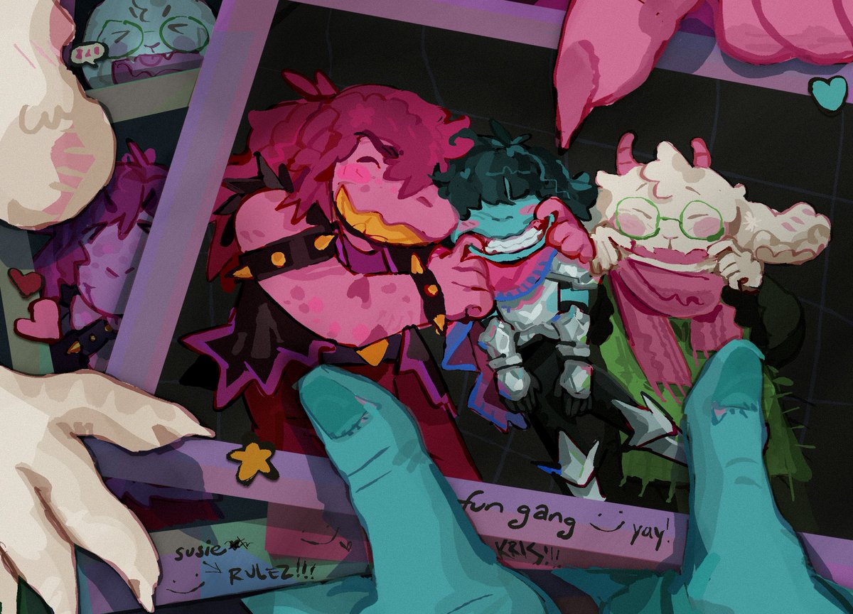 zeeaart_'s tweet photo. lets have more fun adventures!! #deltarune https://t.co/oGdkocMfiD