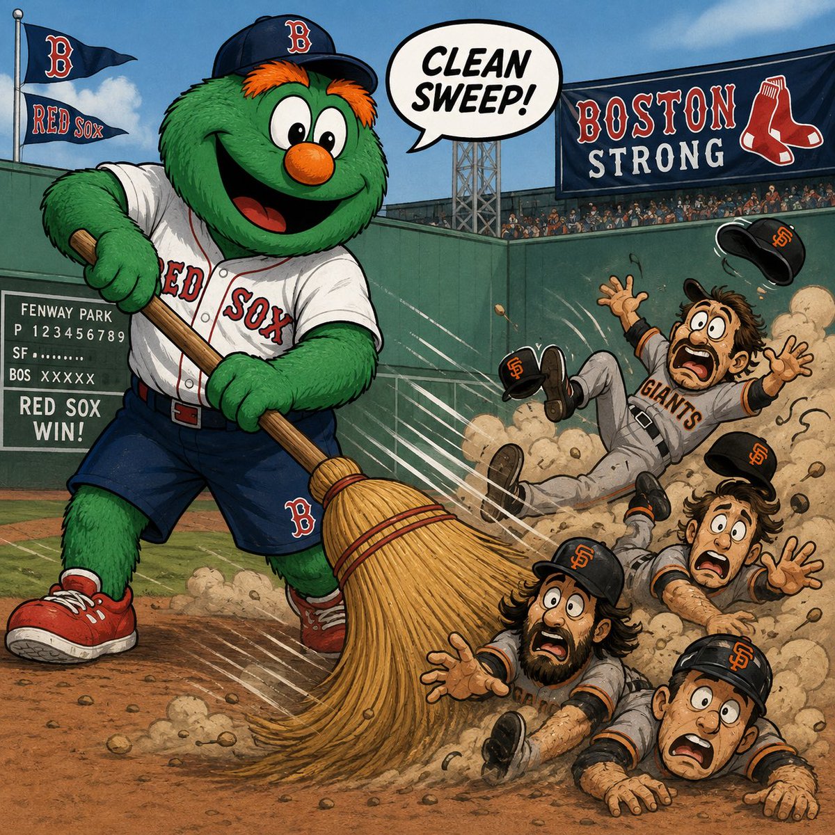 NathanRShrader's tweet photo. Another @RedSox sweep! #RedSox #RedSoxNation #MLB #AllTheWay https://t.co/WkyLKh3AMx