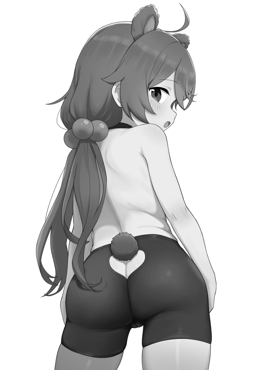 mikorub's tweet photo. tail hole + spats 🤤 https://t.co/zCweChuXpY