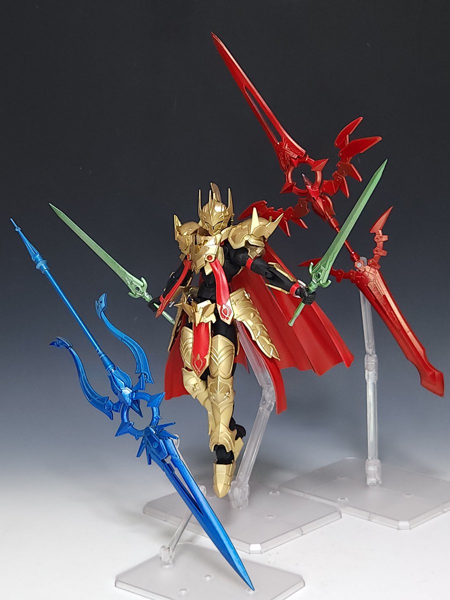 kyon03250628's tweet photo. 魔法将　ガルクルラ
第三の魔力「風の妖精の力を宿した双剣」を解放し、強敵と対峙する。

「3属性を使う戦士か…ならば私が相手になろう…」

#30MF財宝争奪戦
#魔術で参戦
#フリーハンター戦2 https://t.co/6gSxKvAN9G