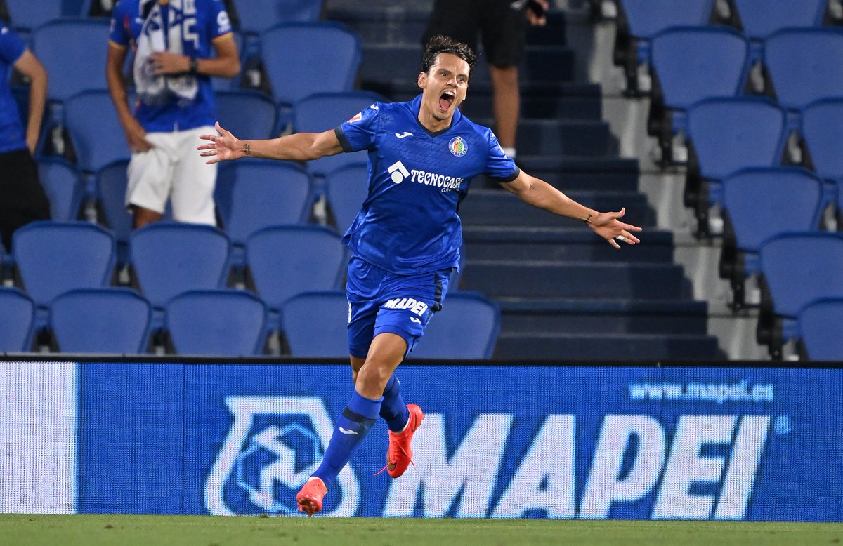 juancarNavacerr's tweet photo. ⚽️ Con el gol de ayer, ENES ÜNAL suma 35 GOLES en Primera con el Getafe. Está a tres de BORJA MAYORAL, que ahora mismo es el jugador que más ha anotado en la historia azulona.

🔵 BORJA MAYORAL: 38
🔷 Jaime Mata y Manu del Moral: 37
🔹 Ángel R.: 36
🔵 ENES ÜNAL: 35 https://t.co/VRxcbf9j16