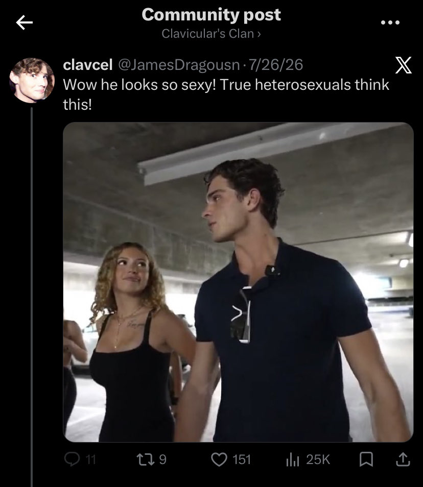 LegsOfClav's tweet photo. @JamesDragousn @Clavicular0 You are gay and fatherless, like every one of his other homo fans https://t.co/HU1cYEhJ28