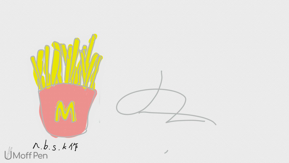 nebosukeVRC's tweet photo. おはよー！　さばーん家で書いたマックのポテト！🍟
#VRChat #NEBOSUKE3D https://t.co/4b0duQYf2C