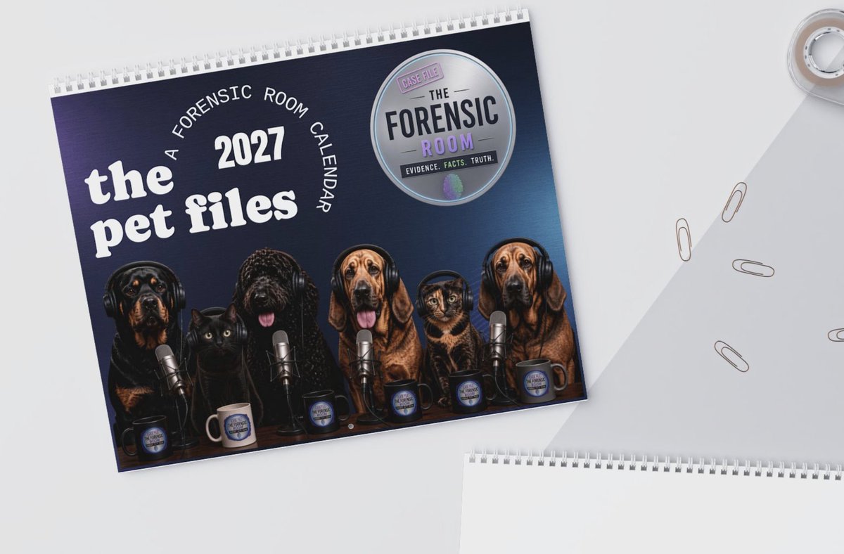 forensicroom's tweet photo. We have to give a HUGE thank-you to the person who suggested we make a Forensic Room pet calendar. ❤️

When we said we loved the idea, we truly meant it! We’ve been slowly working behind the scenes to figure out exactly what we wanted it to look like, and now that we pretty much have the concept down, we’re filling it in - slowly but surely - with pictures of our beloved pets.

We’ll have the calendar up in our new shop soon, along with a few other Forensic Room items, so stay tuned!

But here’s the part that matters most: 100% of the proceeds from the calendar and these items will go directly to TESTIFY. That means your purchase will help support the witnesses and their pursuit of justice against Aidan Kearney and Karen Read - and, ultimately, help in the pursuit of TRUTH for John O’Keefe.

So yes…you’ll get adorable pets, we’ll get to show off our ridiculous fur babies and together we can turn all that cuteness into something that actually helps. 🐾

And, again, to the person who planted this idea in our heads: thank you. You had no idea how seriously we were going to take “make a pet calendar.” 😂🐶🐱

More details coming soon!