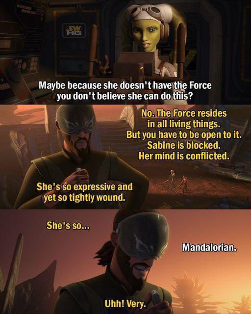 ahsokareign2023's tweet photo. jedi sabine controversial? these children are being left behind they are falling behind george https://t.co/b1tWzsT7uv