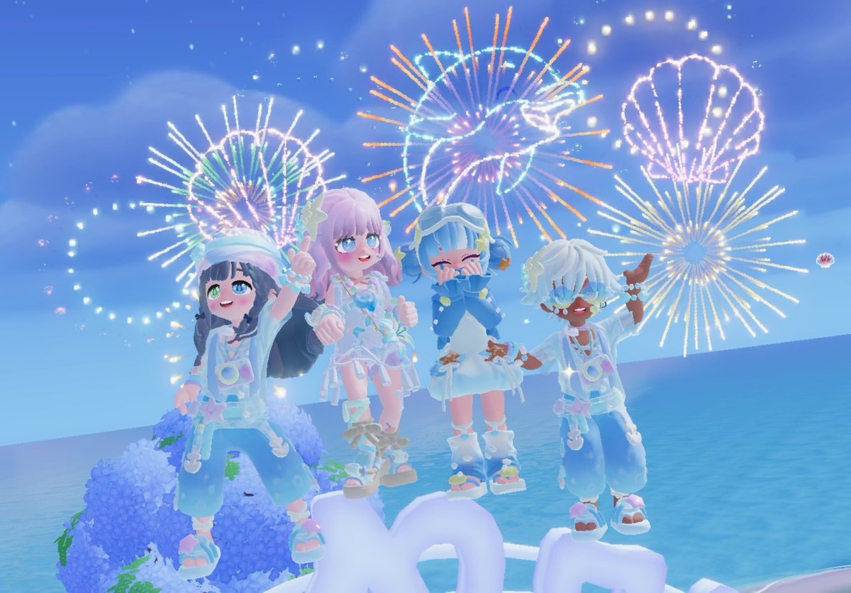 ixox_x's tweet photo. ᡣ𐭩⊹🐳 ホエールシーズンおつかれさま 🎆
ᡣ𐭩⊹
#ハートピア https://t.co/T0AvlRVHsl